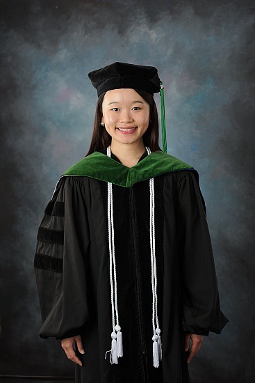 Michelle Lin - Cap and Gown